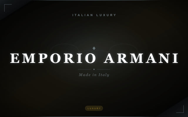 Emporio Armani Eyewear at Eye Matrix Ahmedabad